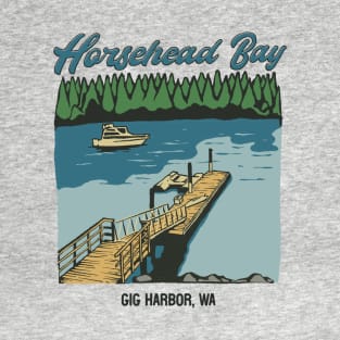 Vintage Horsehead Bay Gig Harbor T-Shirt